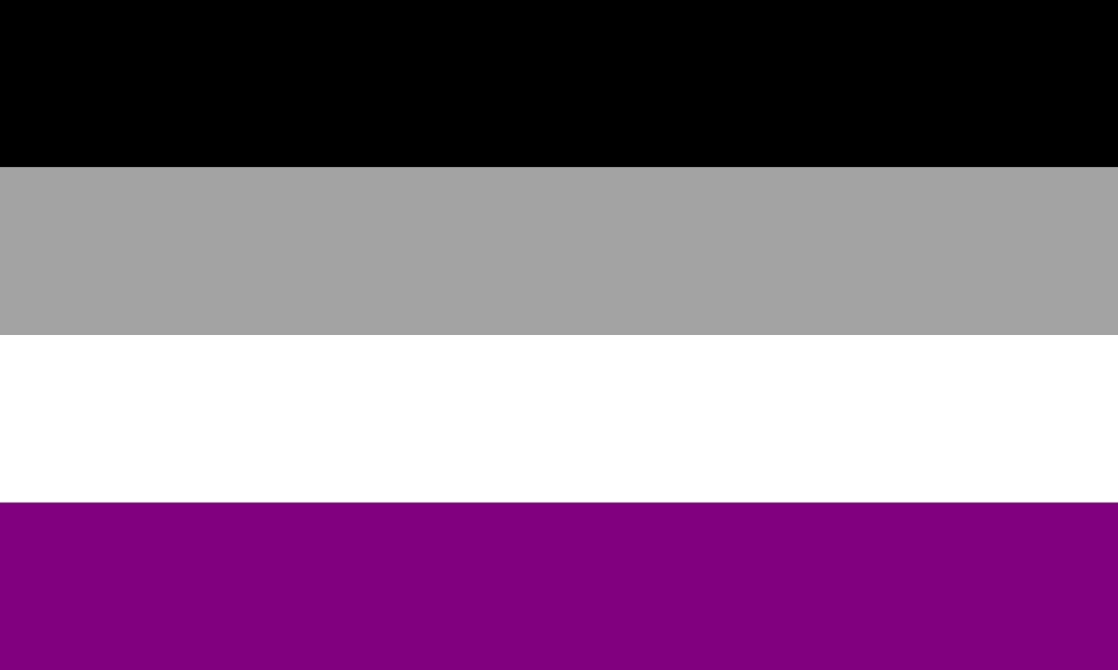 asexual pride flag